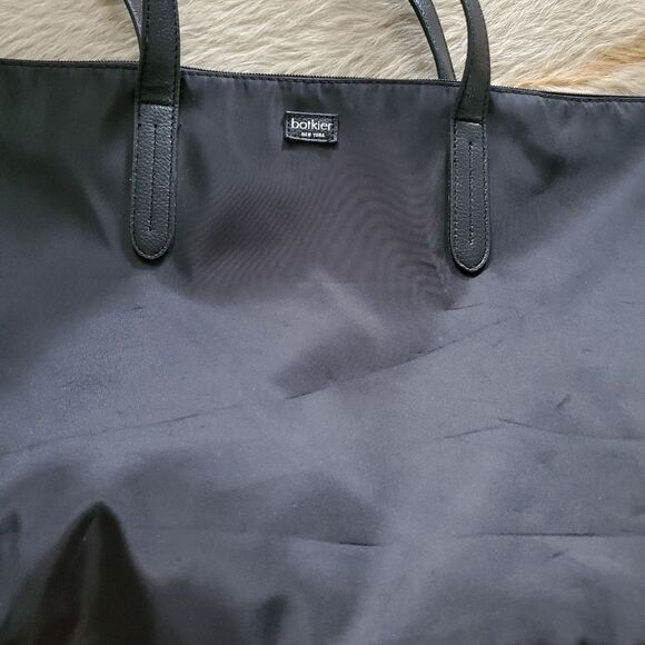 Botkier New York Large Tote Shoulder Bag Women's Black Everyday Double Strap - Picture 11 of 13